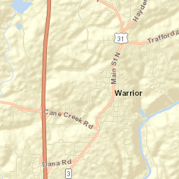 Warrior Street Map