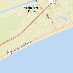 North Myrtle Beach Street Map
