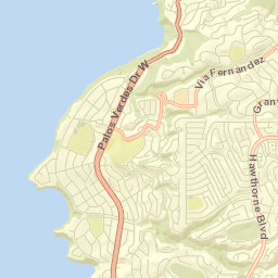 6767 Crest Rd, Rancho Palos Verdes, CA Street Map