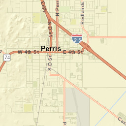 Perris Street Map