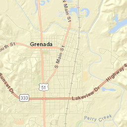 Main St, Grenada, MS 38901 Street Map