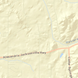 Calhoun County Street Map