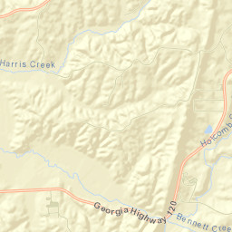 Haralson County Street Map
