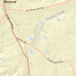 Monroe Street Map