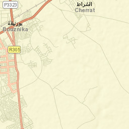 Bouznika Street Map