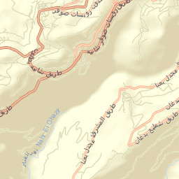 Bhamdoun Street Map