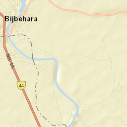Bijbehara Street Map