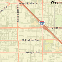 Westminster Street Map