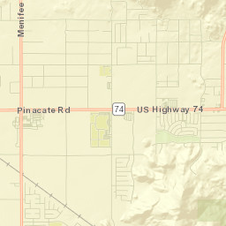 Menifee Street Map