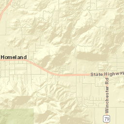Homeland Street Map