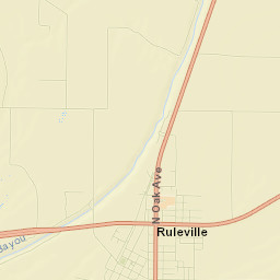 Ruleville Street Map