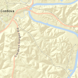 Cordova Street Map