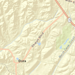 Dora Street Map