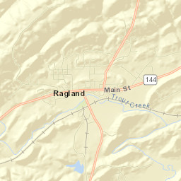 Ragland Street Map
