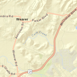 Weaver Street Map