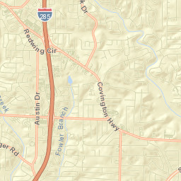 W Austin Rd Decatur GA 30032 USA Street Map