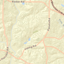 4987 Fieldgreen Dr Stone Mountain Street Map
