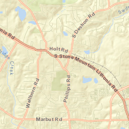 Redan Street Map