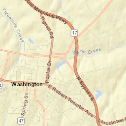 Washington Street Map
