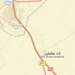El-Hajeb Street Map