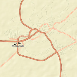 Mandalī Street Map