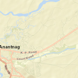 Anantnag Street Map