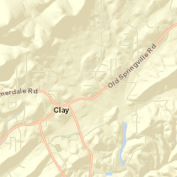 Clay Street Map