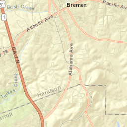Bremen Street Map