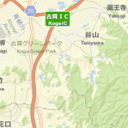 Koga-shi Street Map