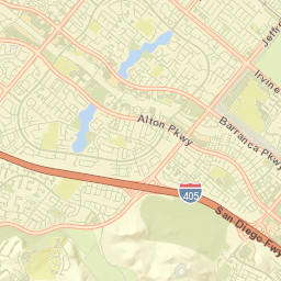 Orange County Street Map