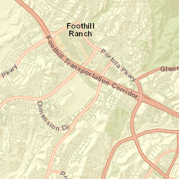 Foothill Ranch Street Map