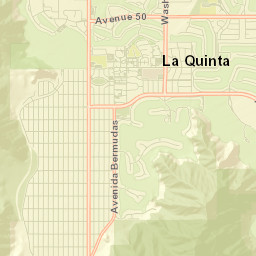 La Quinta Street Map