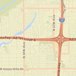 Deer Valley Street Map