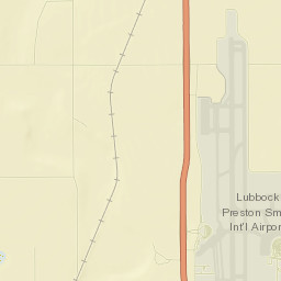 Marshall Formby Memorial Highway, Lubbock Street Map