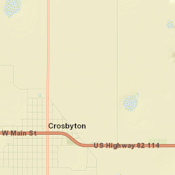 Crosbyton Street Map