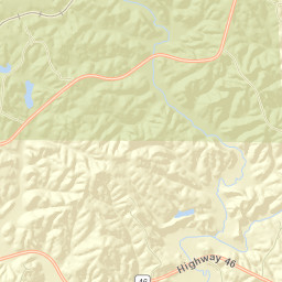 Cleburne County Street Map