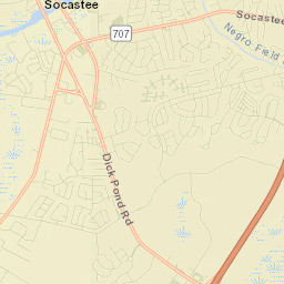 Socastee Street Map