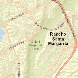 Rancho Santa Margarita Street Map