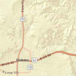 Dickens Street Map