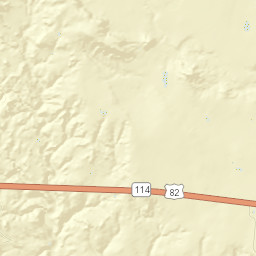 Dickens County Street Map