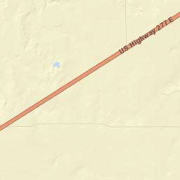 Baylor County Street Map