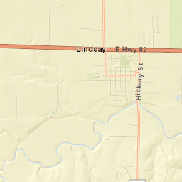 Cooke County Street Map