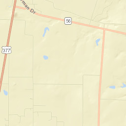 1305 Sherman Drive, Whitesboro, TX Street Map