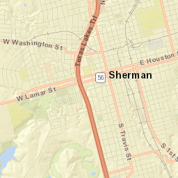 Sherman Street Map