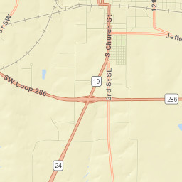 2053-2223 7th Street Southwest, Paris, TX Street Map