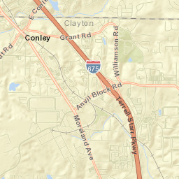 Conley Street Map