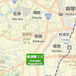 Iizuka Street Map