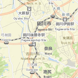 Tagawa Street Map