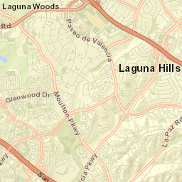 Laguna Hills Street Map