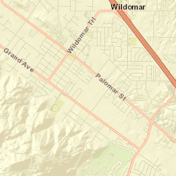 Wildomar Street Map